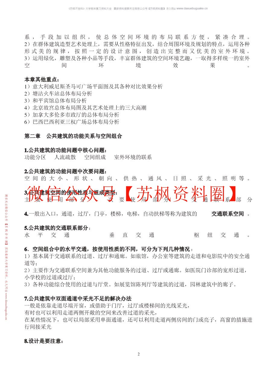 公共建筑设计原理